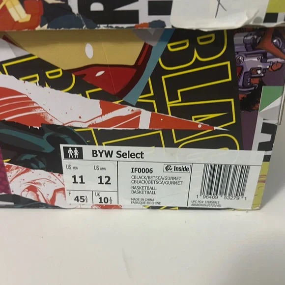Basketball shoes size 11 | Adidas Marvel BYW select IF0006 Anthony - Picture 15 of 15